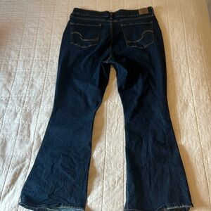 Levi Strauss Medium-Low Waist Dark Blue Jeans